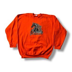 Women’s Gildan 2006 Deerfield Fair Horse Crewneck Sweatshirt